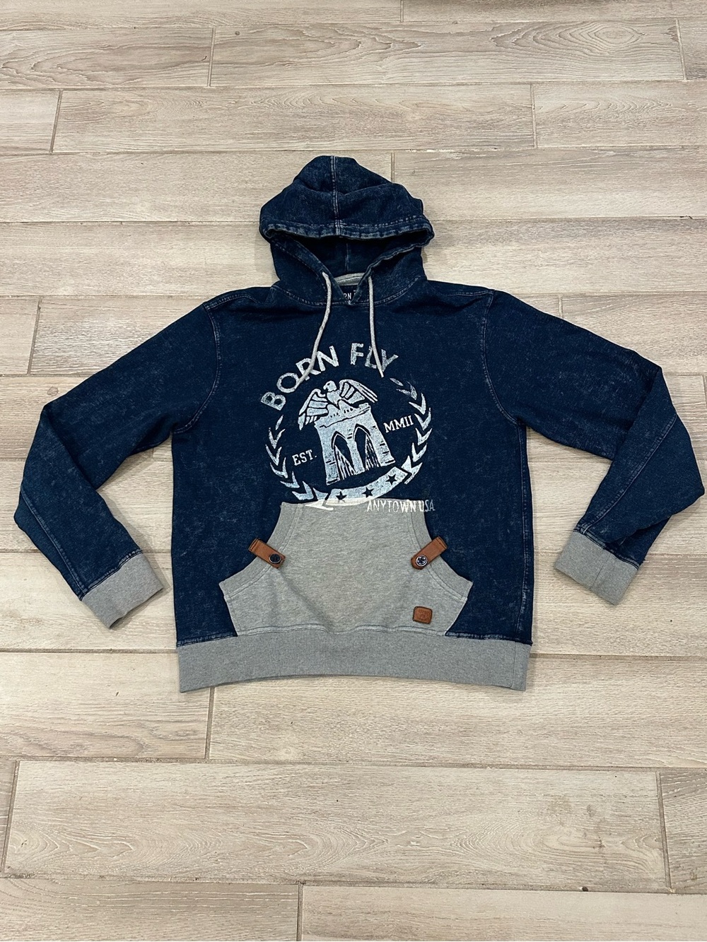 Born Fly Essential Hoody, Size: X-Large